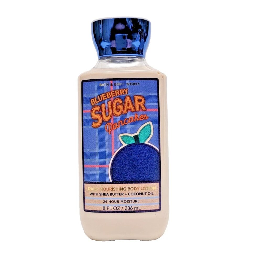 BATH & BODY WORKS BLUEBERRY SUGAR PANCAKES BODY LOTION BRAND NEW! SOLD OUT RARE!
